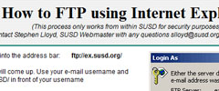 SUSD Teacher FTP Instructions icon